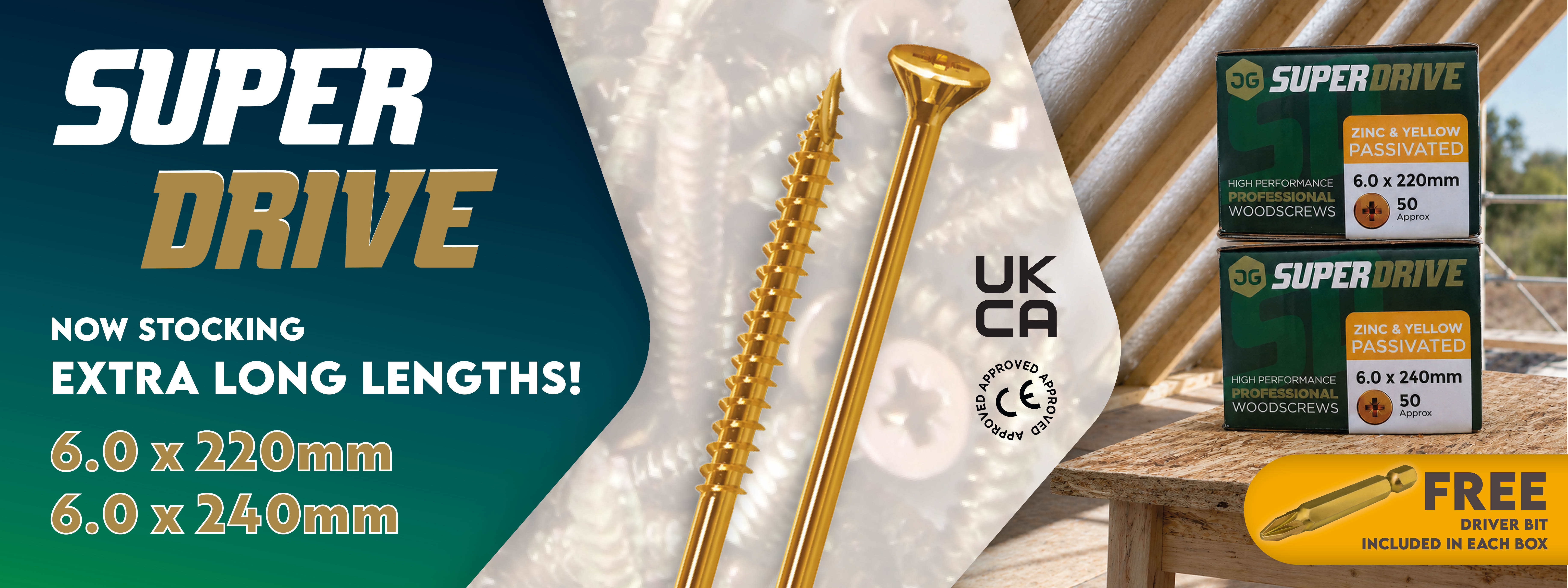 Super Drive Longer Lengths