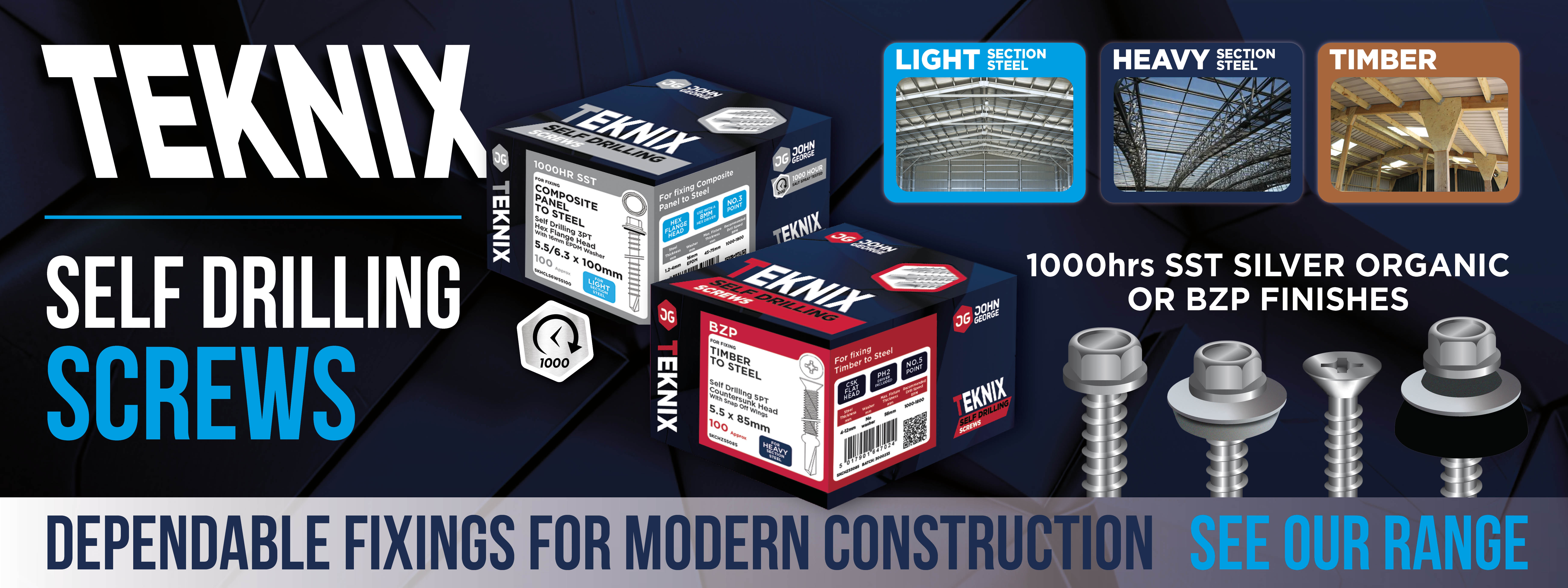Teknix Self Drilling Screws