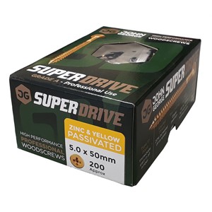 SUPER DRIVE PROFESSIONAL CSK RECESS 4.0mmx35mm