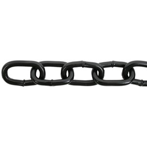 WELDED CHAIN BLK 2.5m HANK 2.5x14mm