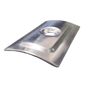 STAINLESS STEEL RIDGE CLAMPING PLATE (STRAIGHT)