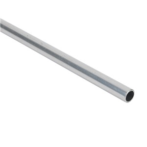 ROUND TUBE ALUMINIUM 16.0 x 1.0mm 1.0m LENGTH SILVER