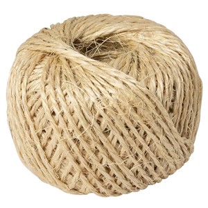 SISAL TWINE NATURAL 75m LARGE BALL