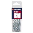 Clampaq Twinthread Csk Woodscrews - BZP