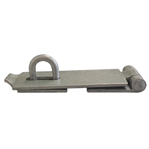 618 HEAVY SAFETY HASP & STAPLE GALV 180mm 7"