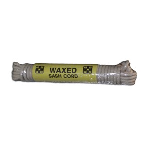 SASH CORD NO.4 WAXED 6.0mm 10m HANK