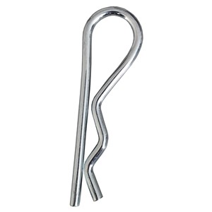 R CLIPS BZP SMALL 63mm x 3mm