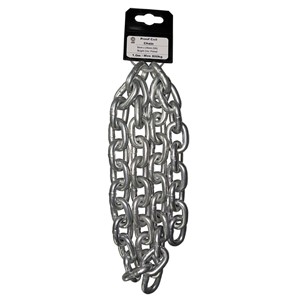 PROOF COIL CHAIN ZINC PLATED 1m HANK 5/16"