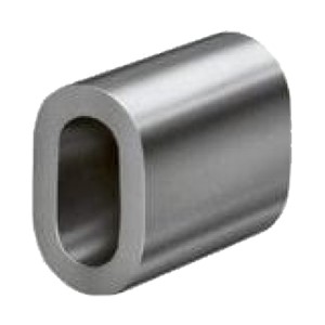 WIRE ROPE FERRULE ALUMINIUM (5 PER BAG) 4mm