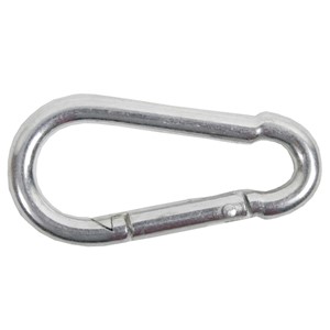 CARBINE HOOK A4 STAINLESS STEEL 10x100mm