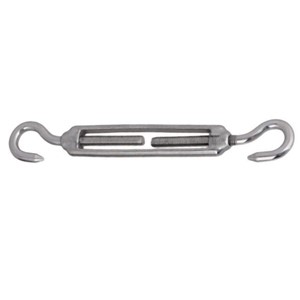 BARREL STRAINERS (TURNBUCKLE) GALV HOOK TO HOOK 10mm