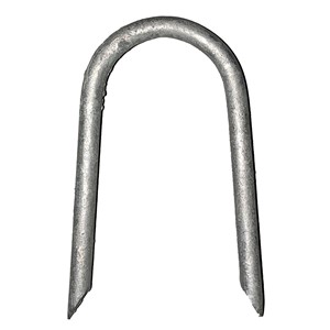 GATE STAPLES GALVANISED 4"