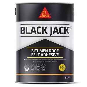 SIKA BLACK JACK 904 ROOF FELT ADHESIVE 5 Ltr