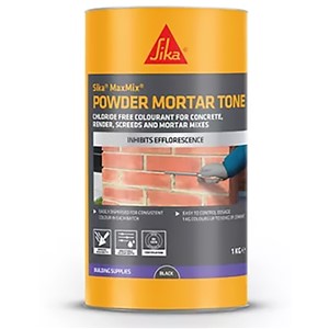 SIKA MAXMIX POWDER MORTAR TONE BLACK 1kg