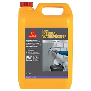 SIKA MIX INTEGRAL WATERPROOFER 5 Ltr