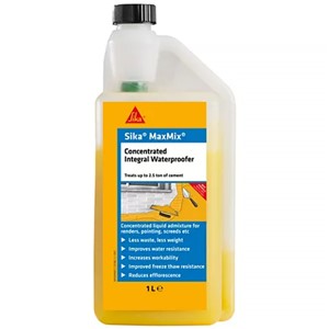 SIKA MAX MIX CONCENTRATED INTEGRAL WATERPROOFER 1 ltr
