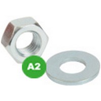 Bagged Nuts & Washers Only - A2 St. Steel