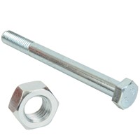 Bagged Hex Round Bolts & Nuts - M10