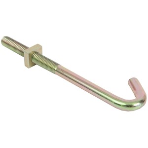 HOOK BOLTS & NUTS ZYP (PACK OF 4) M8x100