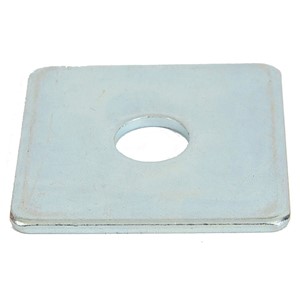 SQUARE PLATE WASHERS BZP (PACK OF 10) M10