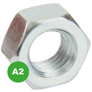 HEX NUTS ST/STEEL (PACK OF 10) M6
