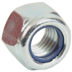 NYLON INSERT NUT BZP (PACK OF 10) M10