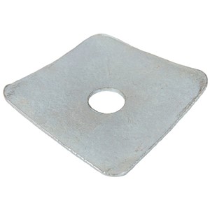 DIAMOND CURVED WASHER BZP M8