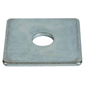SQUARE PLATE WASHER BZP 50x50x3mm 10mm