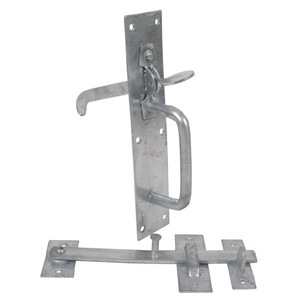 GATEPRO 20/5L HVY SUFFOLK LATCH GALV LONGTHUMB