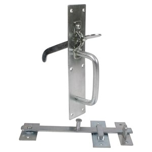 GATEPRO 20/5L HVY SUFFOLK LATCH BZP LONGTHUMB