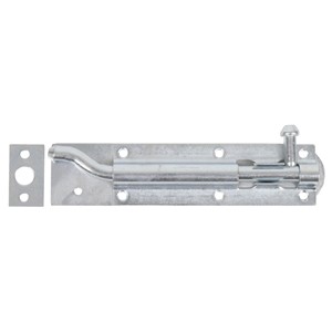 GATEPRO 923A TOWER BOLT NECKED BZP 6"