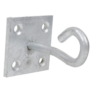 GATEPRO 511 HOOK ON PLATE GALV 2"x 2"