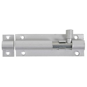 105 BARREL BOLT ALUMINIUM STRAIGHT 2"