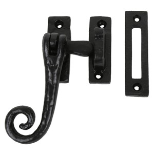 521 CASEMENT FASTENER HOOK/MORTICE PLATE BLK