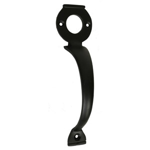 PULL HANDLE FOR LONG THROW LOCK BLACK