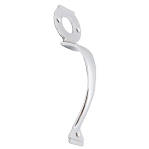 PULL HANDLE FOR LONG THROW LOCK CHROME PLATED