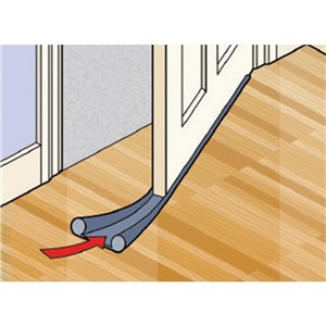 EXITEX UNDER DOOR DRAUGHT EXCLUDER 914mm