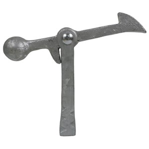 CAST GRAVITY CATCH TO CONCRETE IN GALV