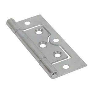 FLUSH HINGE BZP (PR) 75mm