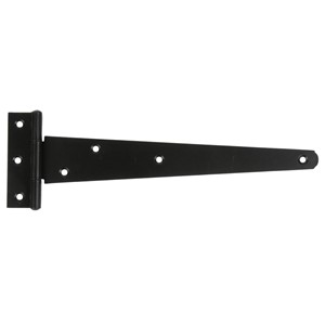121A LIGHT TEE HINGE BLACK (PR) 4"/100mm