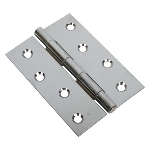 1838 BUTT HINGE STEEL POLISHED CHROME (PR) 3"