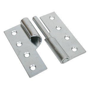 466 BUTT HINGE RISING BZP R.HAND (PR) 3"