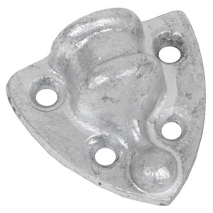 499C CUPS FOR REVERSIBLE HINGE GALV 3/4"