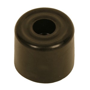 PVC DOOR STOP BLACK 1.1/8"