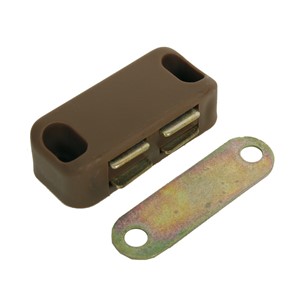 MAGNETIC CATCH SINGLE BROWN 4kg