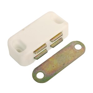 MAGNETIC CATCH SINGLE WHITE 4kg