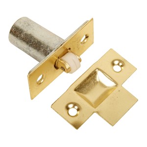 ADJUSTABLE ROLLER CATCH ELECTRO-BRASS