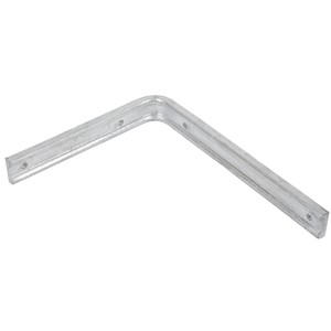 247 FLUTED ANGLE BRACKET GALV 6"x 5"
