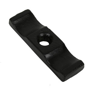 55 CUPBOARD BUTTON BLACK 2"