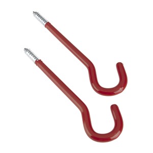 SCREW IN ROUND HOOKS ALL PURPOSE (PACK OF 2) SMALL